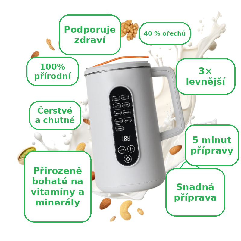 GreenMylk výhody