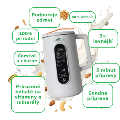 GreenMylk výhody